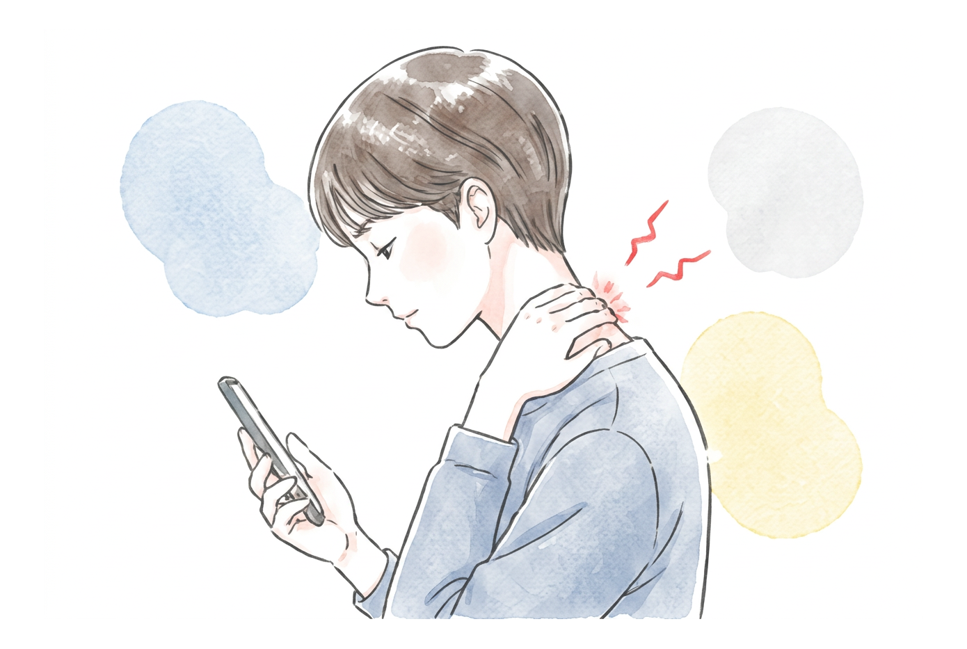 セルフケアでは届かない首の奥深くのコリを優しくゆるめる施術